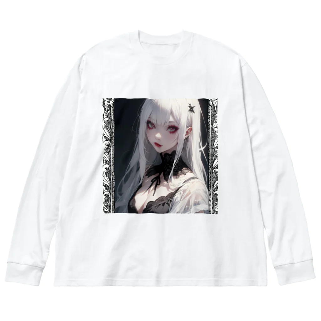 美少女アイテム専門店の美少女【61】 Big Long Sleeve T-Shirt