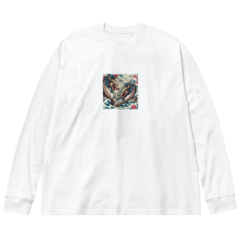 shoma7007の双竜 ビッグシルエットロングスリーブTシャツ