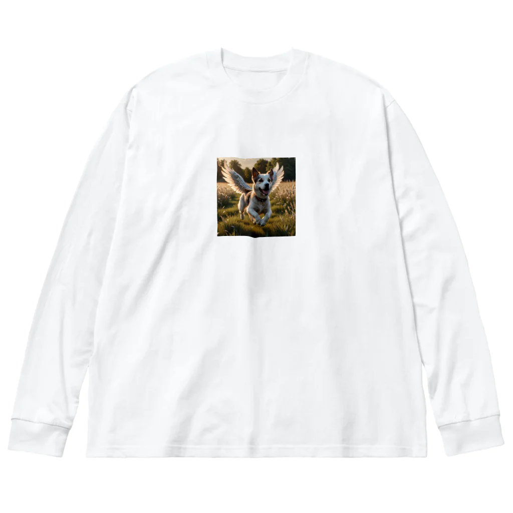 tabi555のそらとぶ犬 Big Long Sleeve T-Shirt