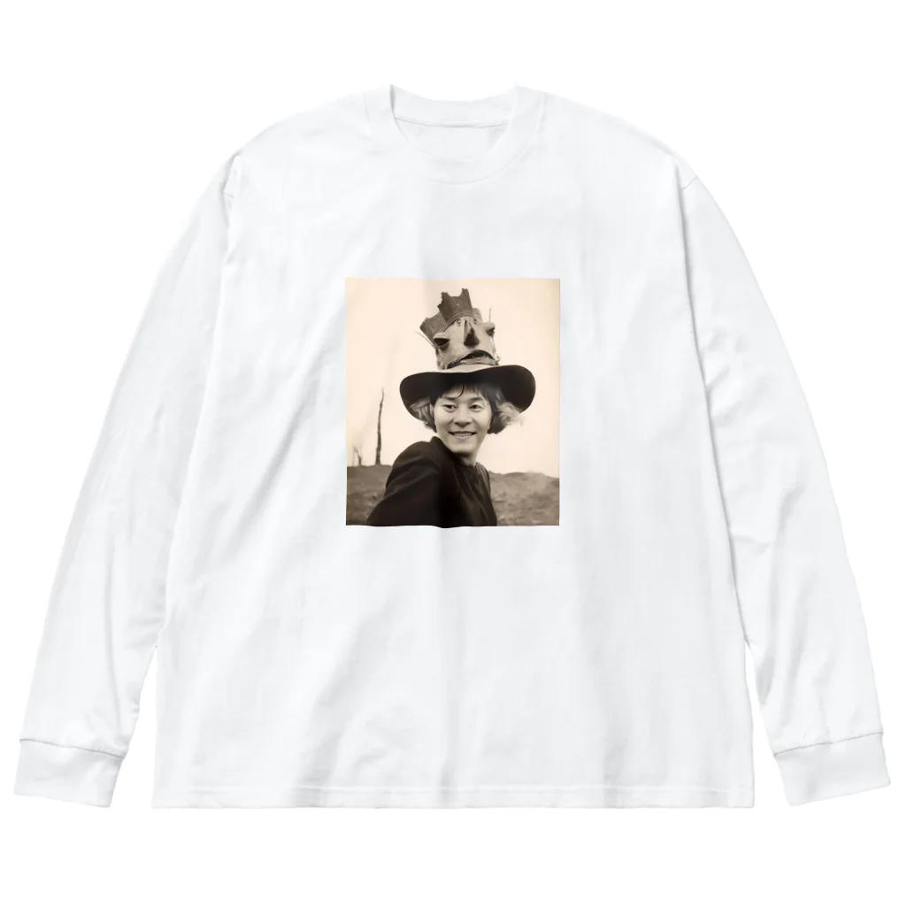 DJ700の浜松の妖精🧚‍♀️ ビッグシルエットロングスリーブTシャツ