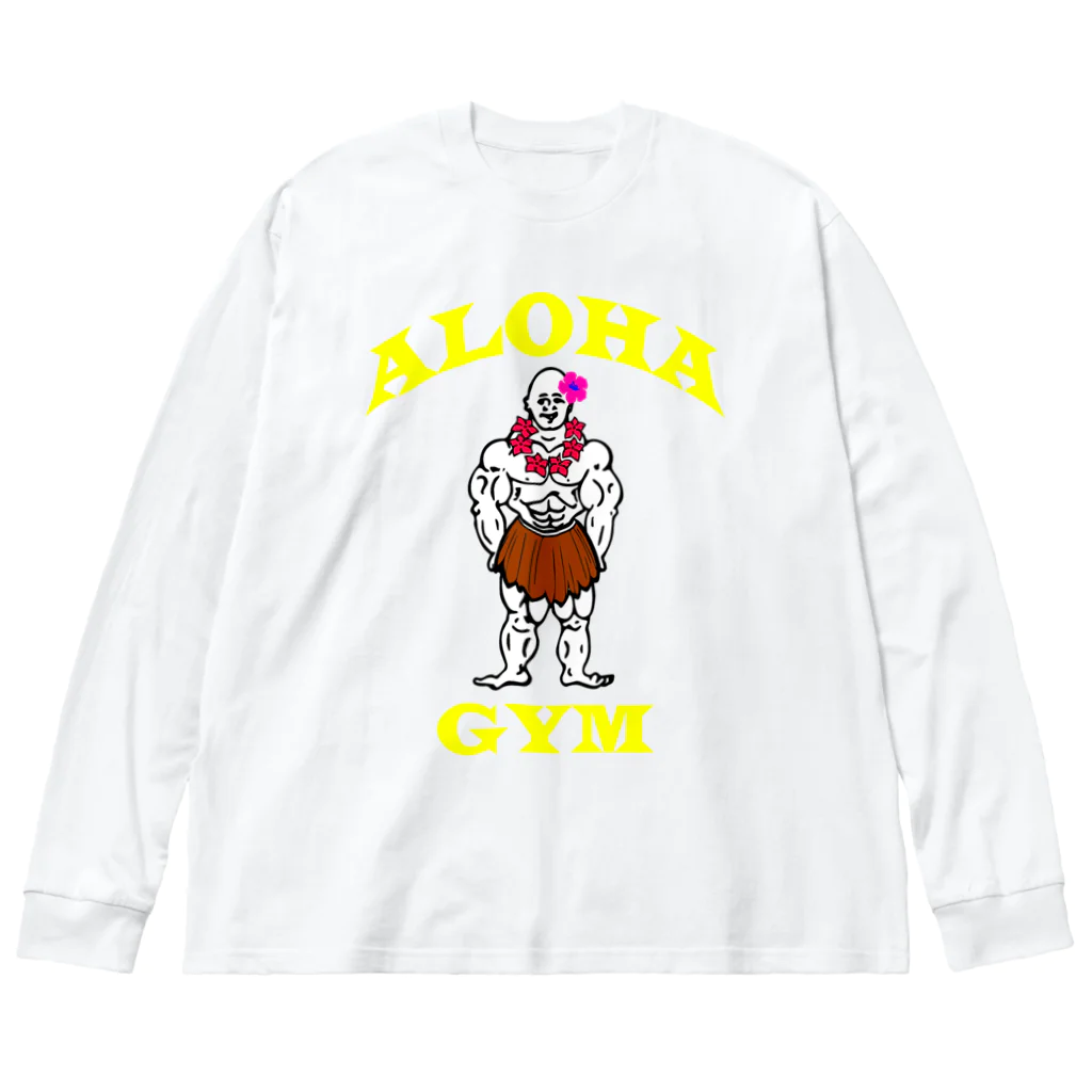 デスマウスジムのアロハ― Big Long Sleeve T-Shirt