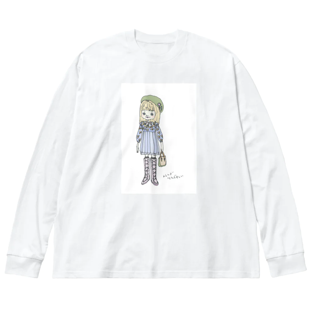 【Yuwiiの店】ゆぅぅぃーのトレンドガール ビッグシルエットロングスリーブTシャツ