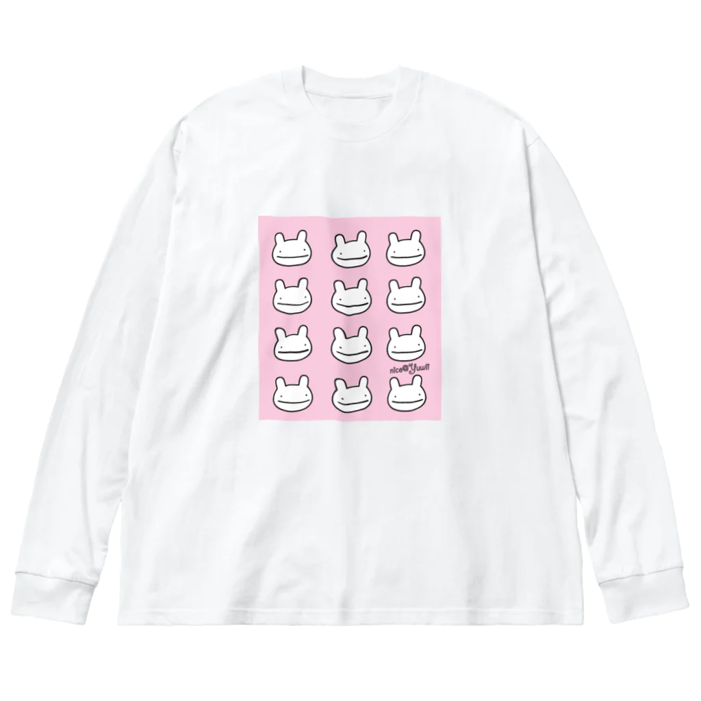 【Yuwiiの店】ゆぅぅぃーのnico★chan Big Long Sleeve T-Shirt