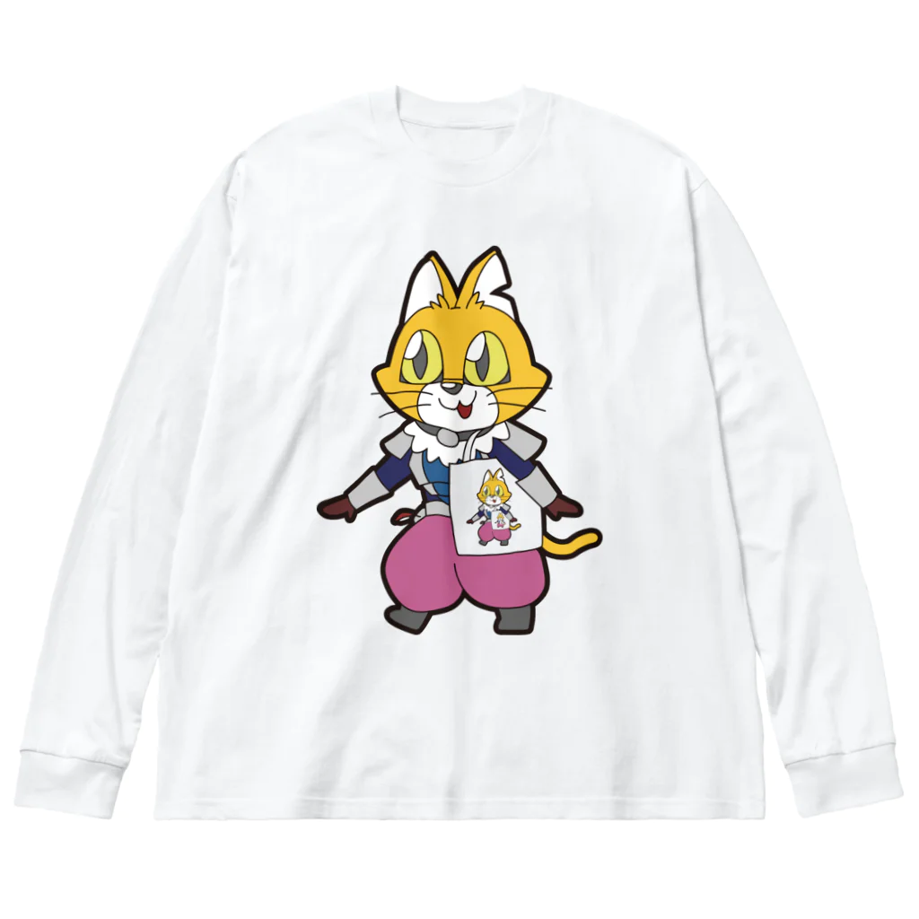 キャットＣのこうじょうけんがくの無限トートバッグキャットC Big Long Sleeve T-Shirt