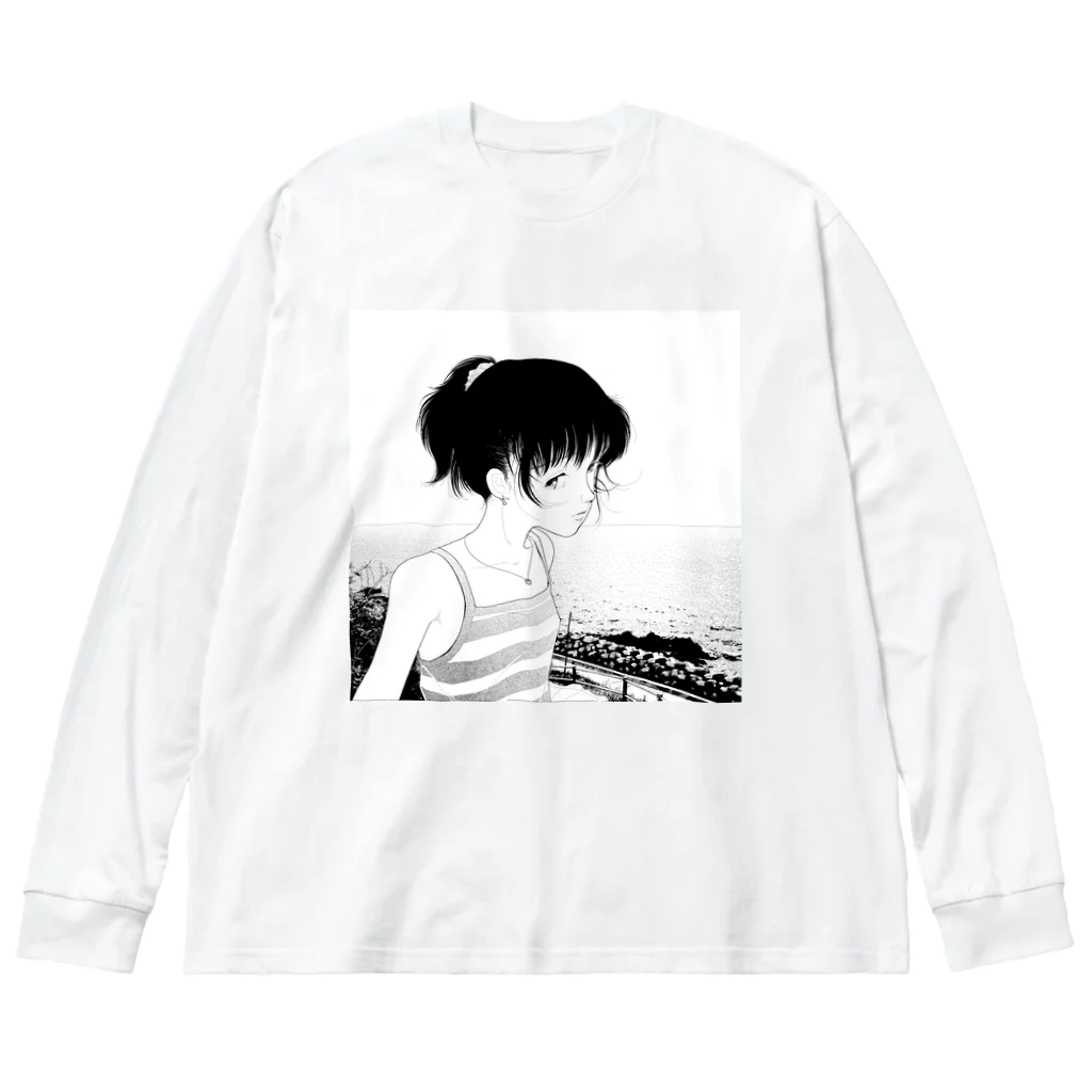 ¥anagawa Recordsの山本直樹×笹口騒音 わたしのうたはどこいった Big Long Sleeve T-Shirt