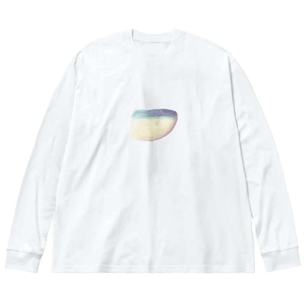 石と海の鯖みたいな石 Big Long Sleeve T-Shirt