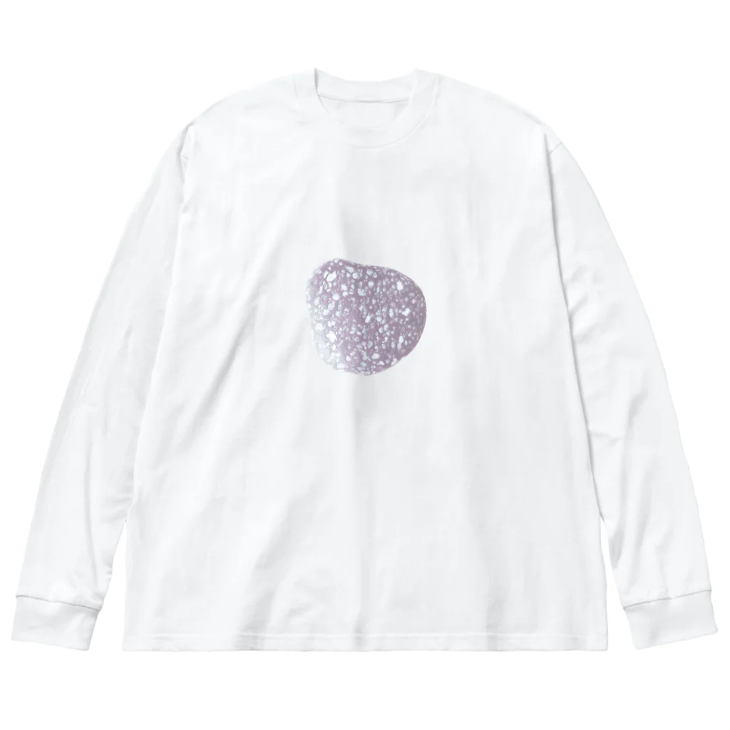 石と海の星空みたいな石 Big Long Sleeve T-Shirt