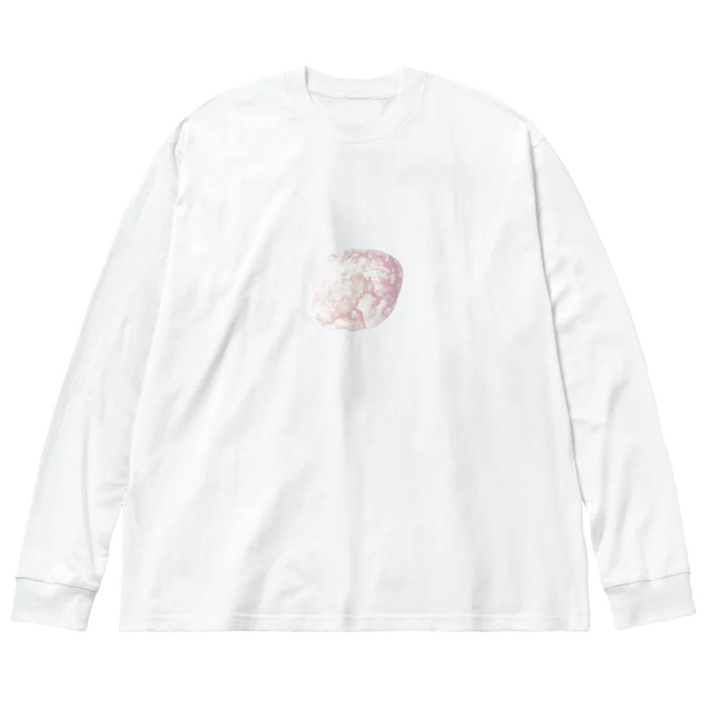 石と海の星雲みたいな石 Big Long Sleeve T-Shirt