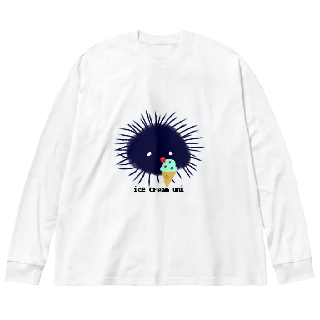 おもち屋さんのアイスうに Big Long Sleeve T-Shirt