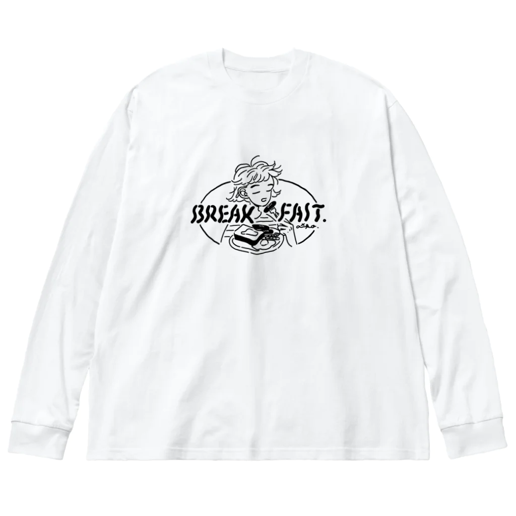 あい子のBREAK FAST ビッグシルエットロングスリーブTシャツ