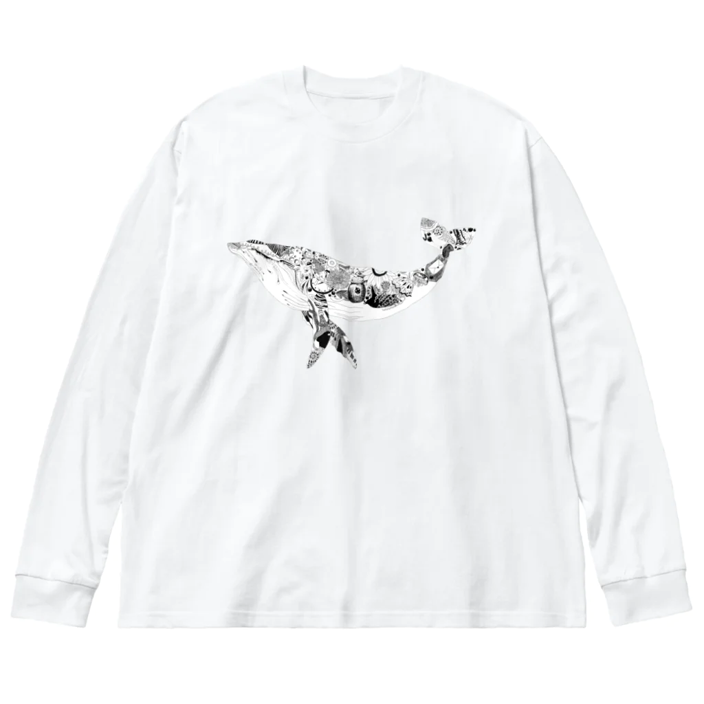 あのこの東京のくじら_背景なし Big Long Sleeve T-Shirt