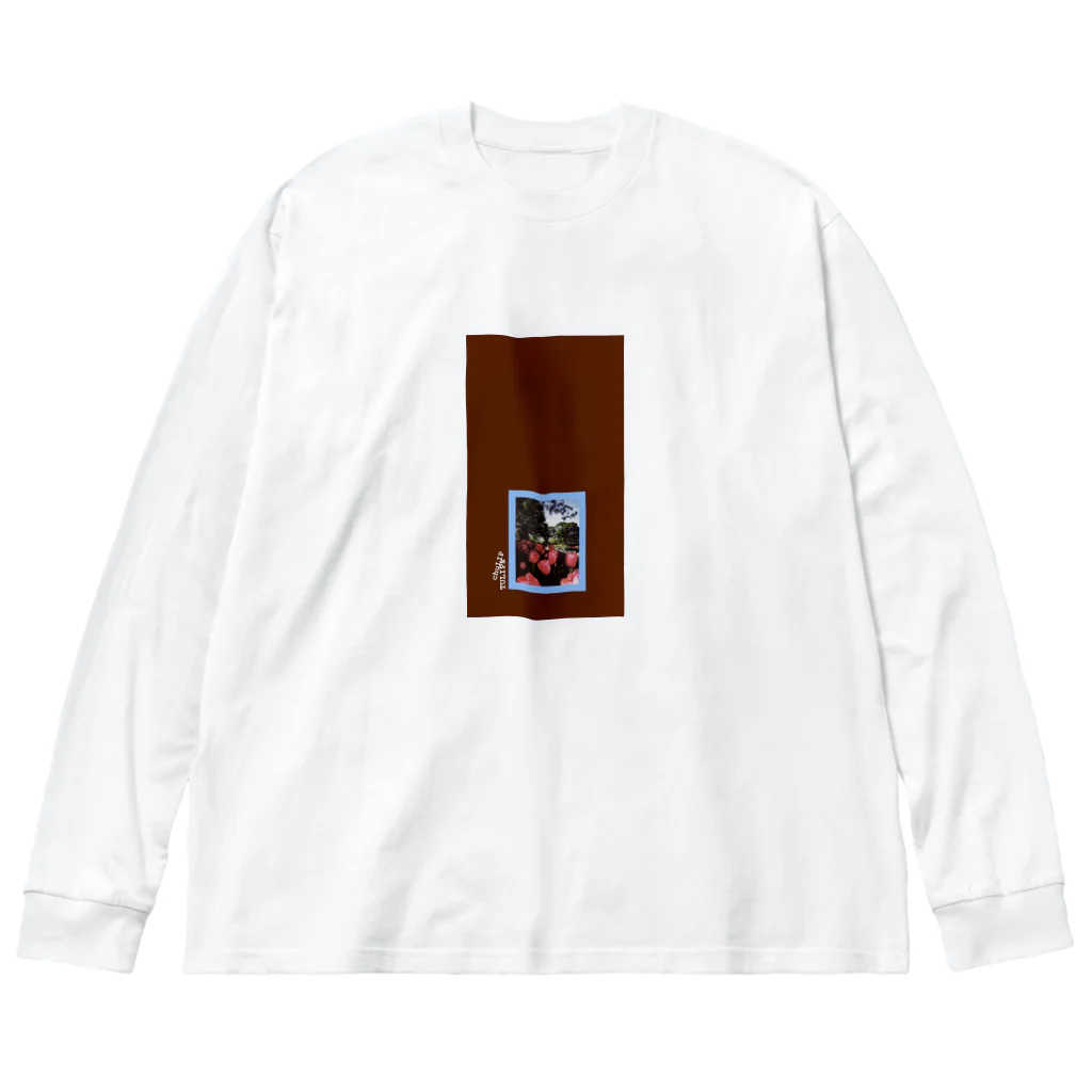nyoposのchuLIP_TULIPs Big Long Sleeve T-Shirt
