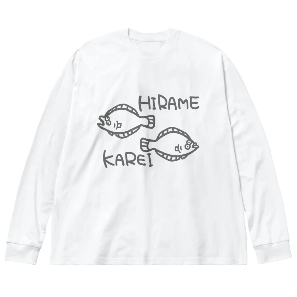 千月らじおのよるにっきのHIRAME KAREI ビッグシルエットロングスリーブTシャツ