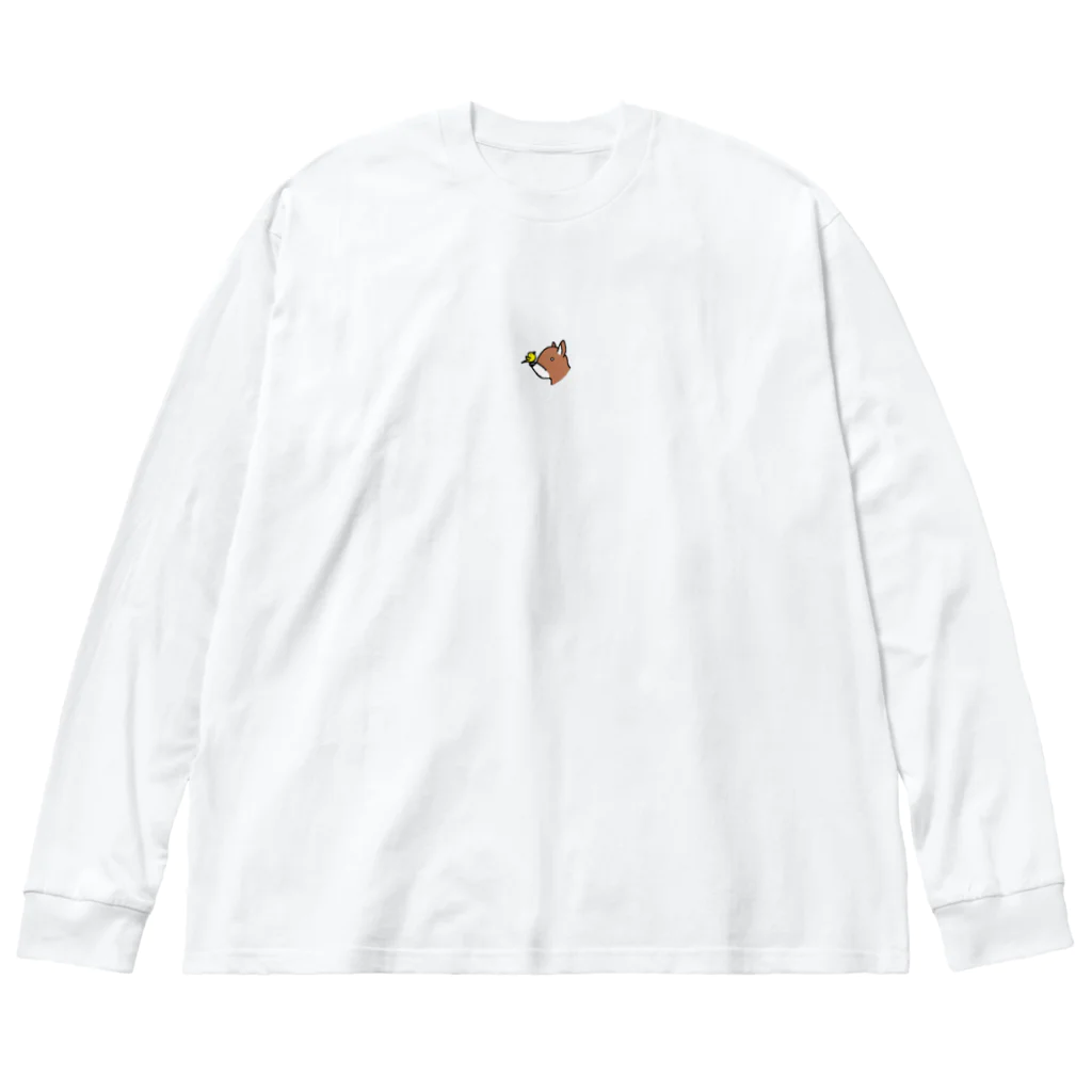 みさっさんのしばいぬとトリ Big Long Sleeve T-Shirt