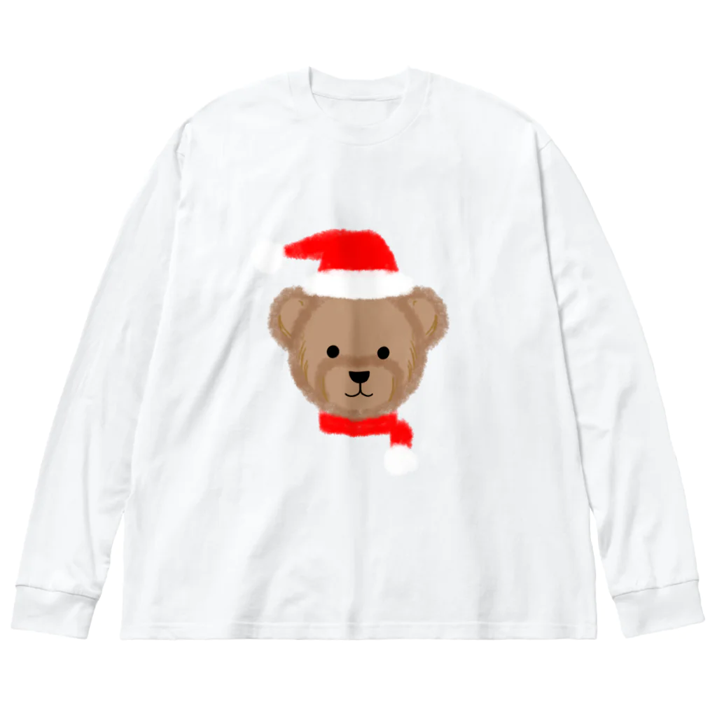 brilliantのクリスマスベア ビッグシルエットロングスリーブTシャツ