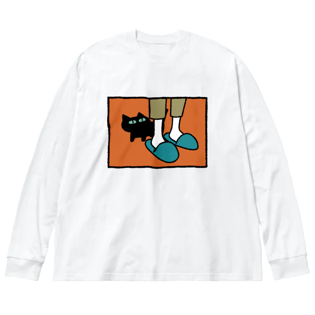 ぷっちのくろねこレグとかいぬしさん Big Long Sleeve T-Shirt