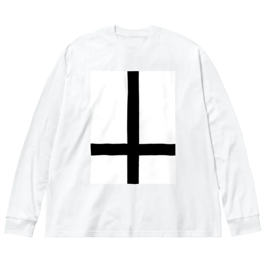 symptomaticのInverted cross ビッグシルエットロングスリーブTシャツ