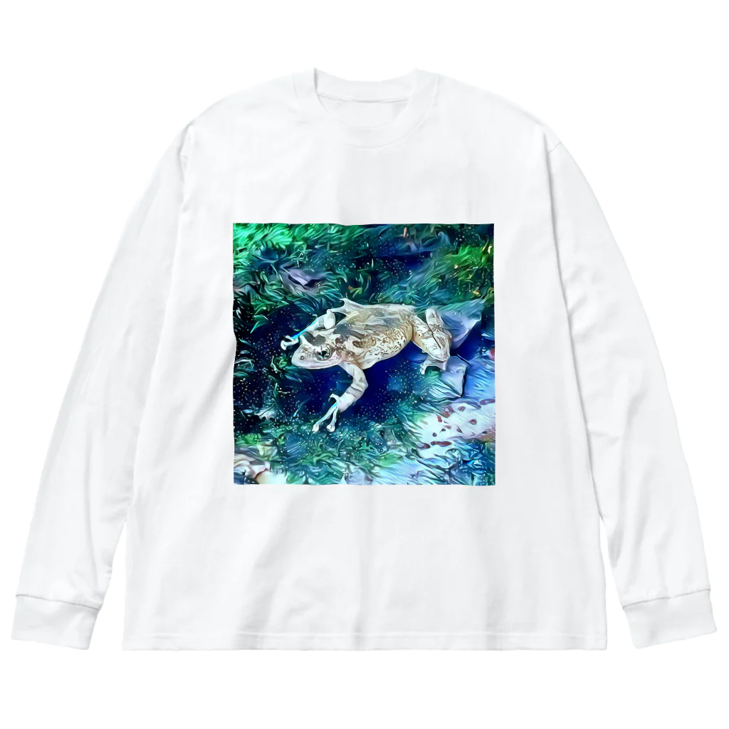 Fantastic FrogのFantastic Frog -White Ice Version- ビッグシルエットロングスリーブTシャツ