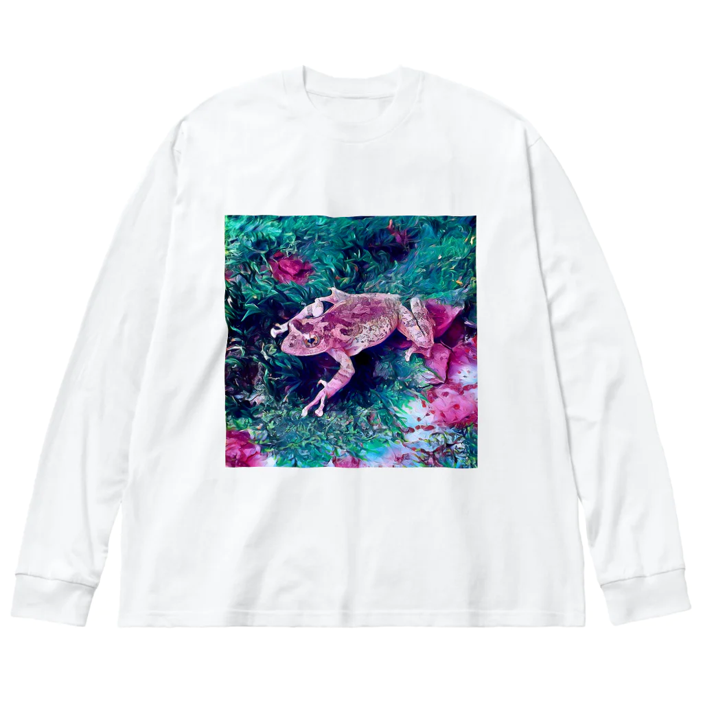 Fantastic FrogのFantastic Frog -Fascinating Version- Big Long Sleeve T-Shirt