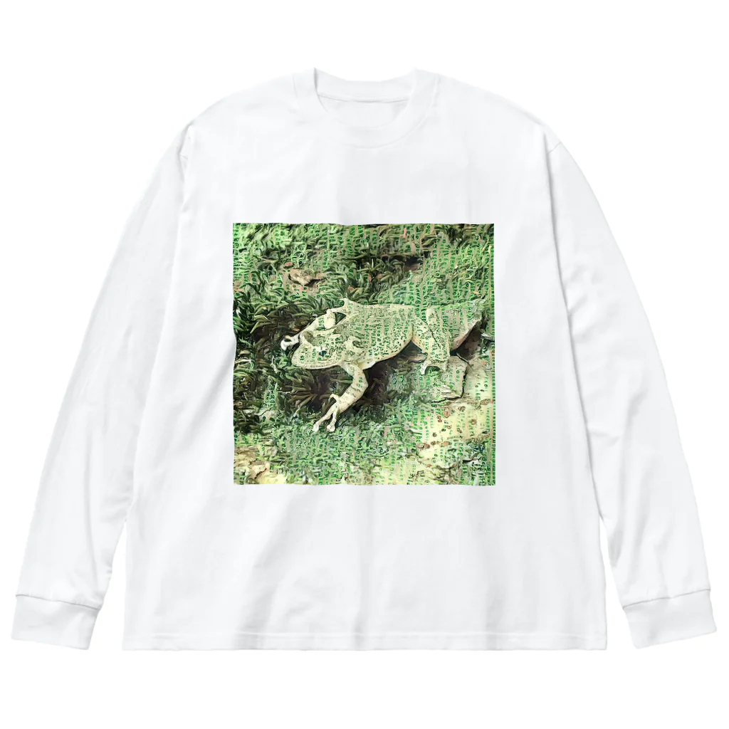 Fantastic FrogのFantastic Frog -Paper Money Version- Big Long Sleeve T-Shirt