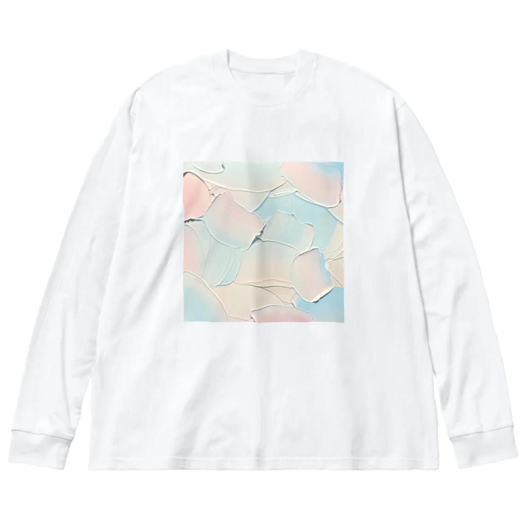 Yoshiki house 岡村芳樹のBaby asleep  ビッグシルエットロングスリーブTシャツ