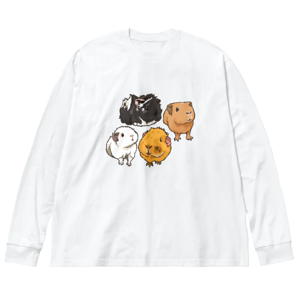 Lichtmuhleのキャメルちゃん、ぷーちゃん、エルザちゃん、アスタちゃん Big Long Sleeve T-Shirt