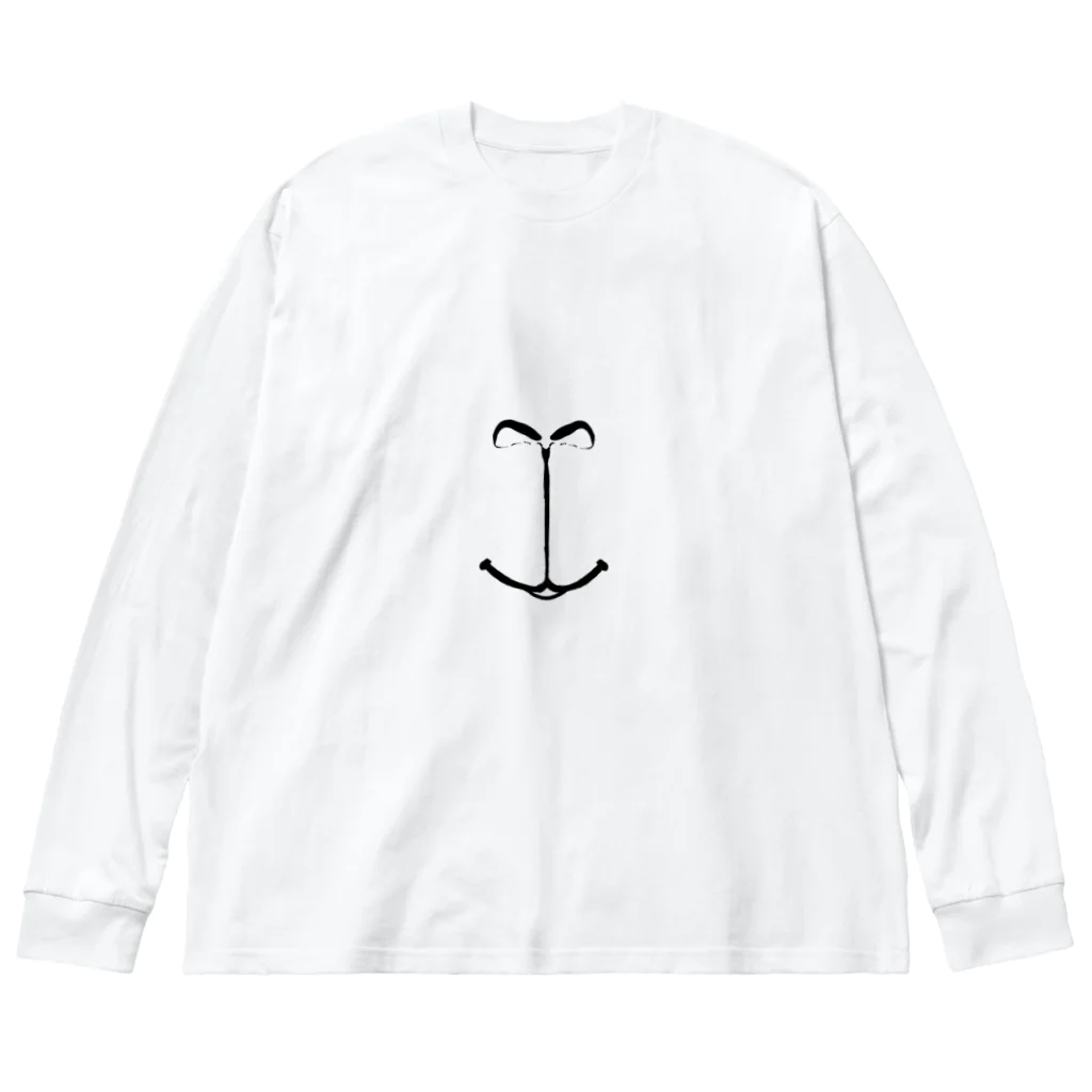 ぎょらんのハナクチ(モルモット) Big Long Sleeve T-Shirt