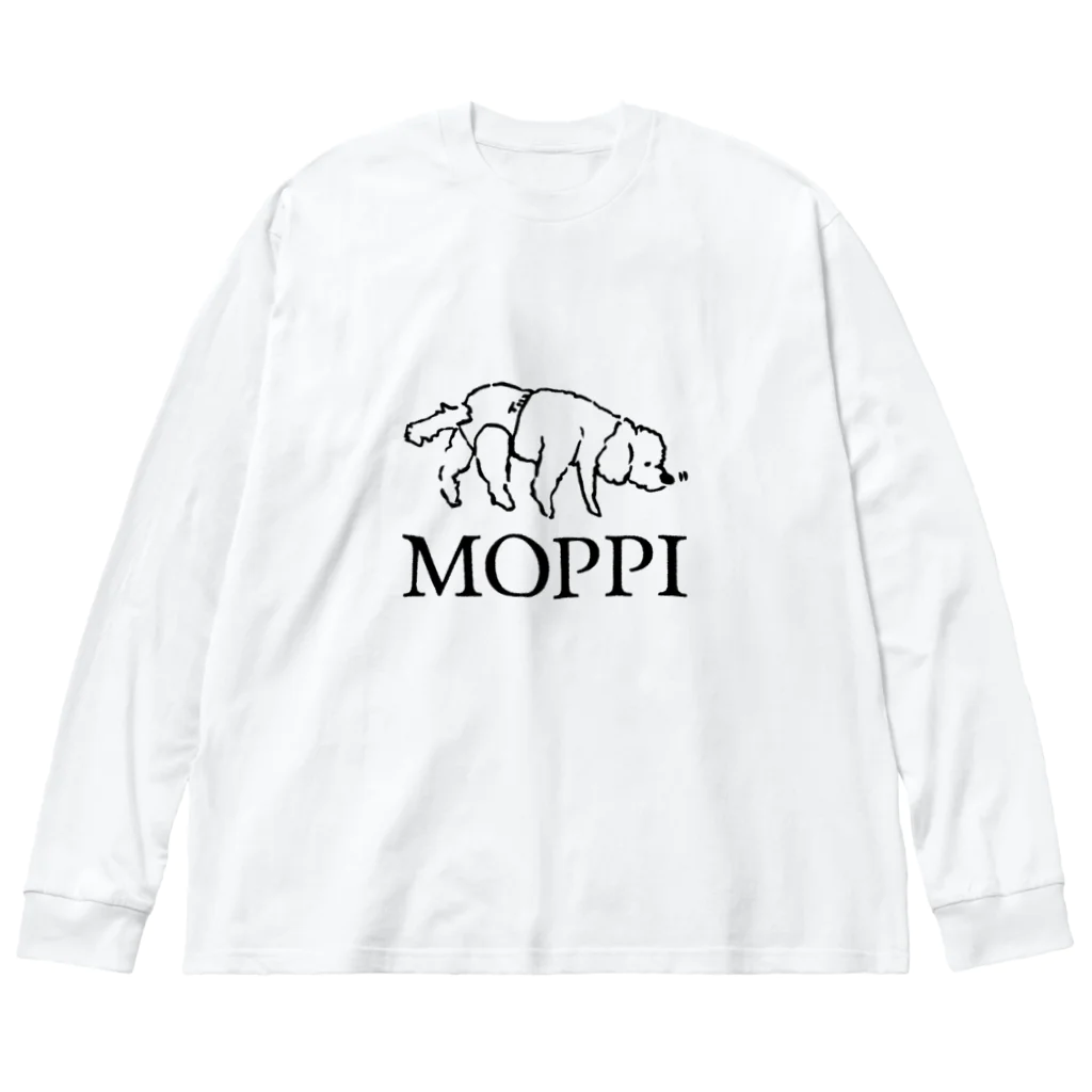 せきちゃ@わわわ堂のMOPPI ビッグシルエットロングスリーブTシャツ