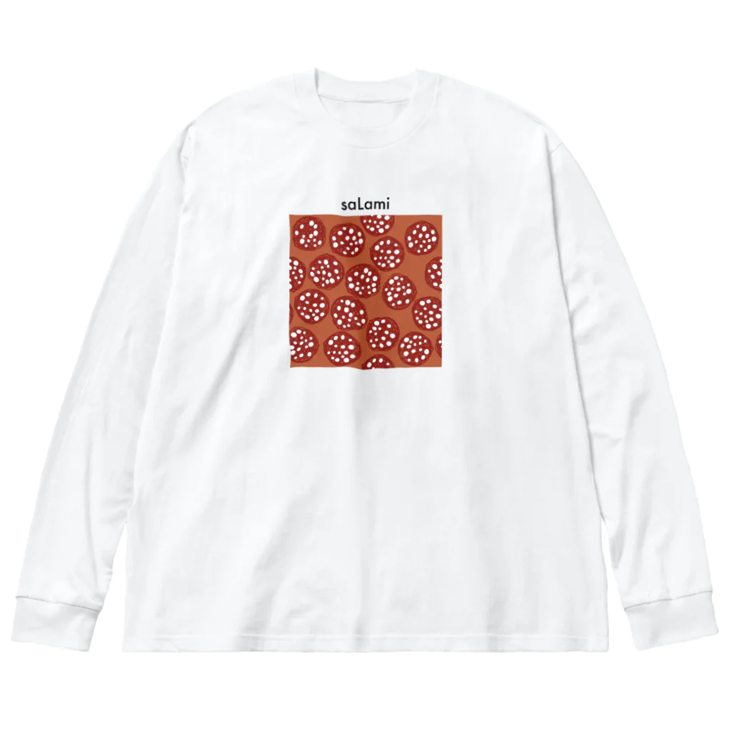 ソーメンズのスライスサラミ Big Long Sleeve T-Shirt