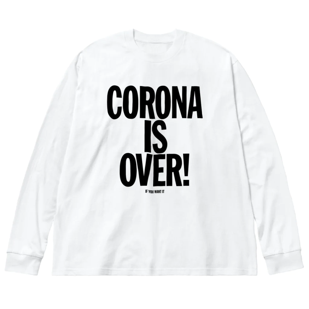 stereovisionのCORONA IS OVER! （If You Want It）  Big Long Sleeve T-Shirt