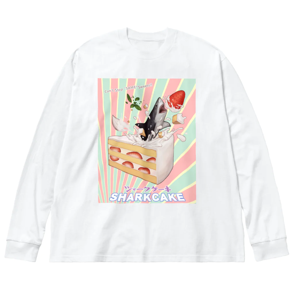 SF legacyのシャークケーキ ビッグシルエットロングスリーブTシャツ