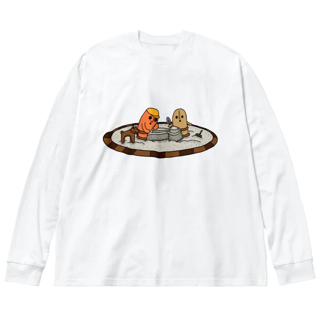 みけにっけ商店のはにわ兄妹 Big Long Sleeve T-Shirt
