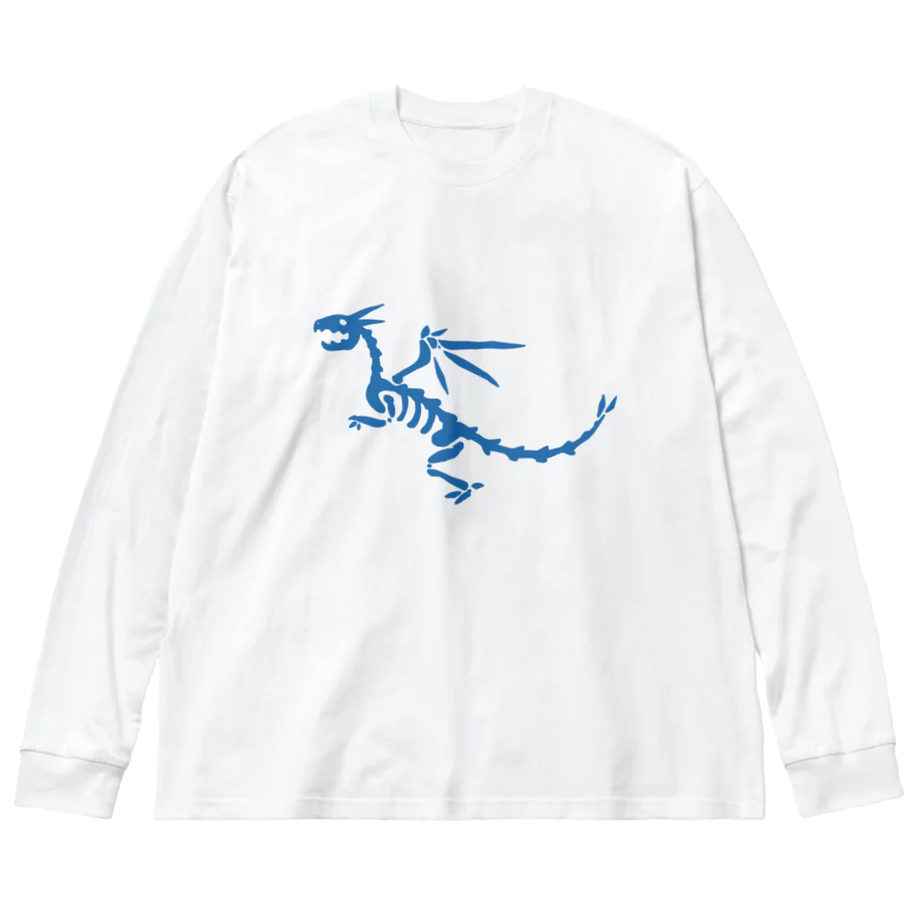 Ngorongoro＊Craterのドラゴンの骨 ビッグシルエットロングスリーブTシャツ