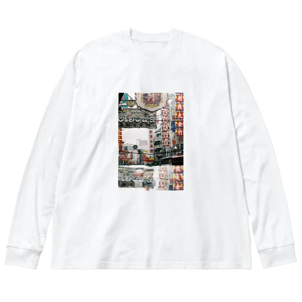 miyanakaのThai China Town  ビッグシルエットロングスリーブTシャツ