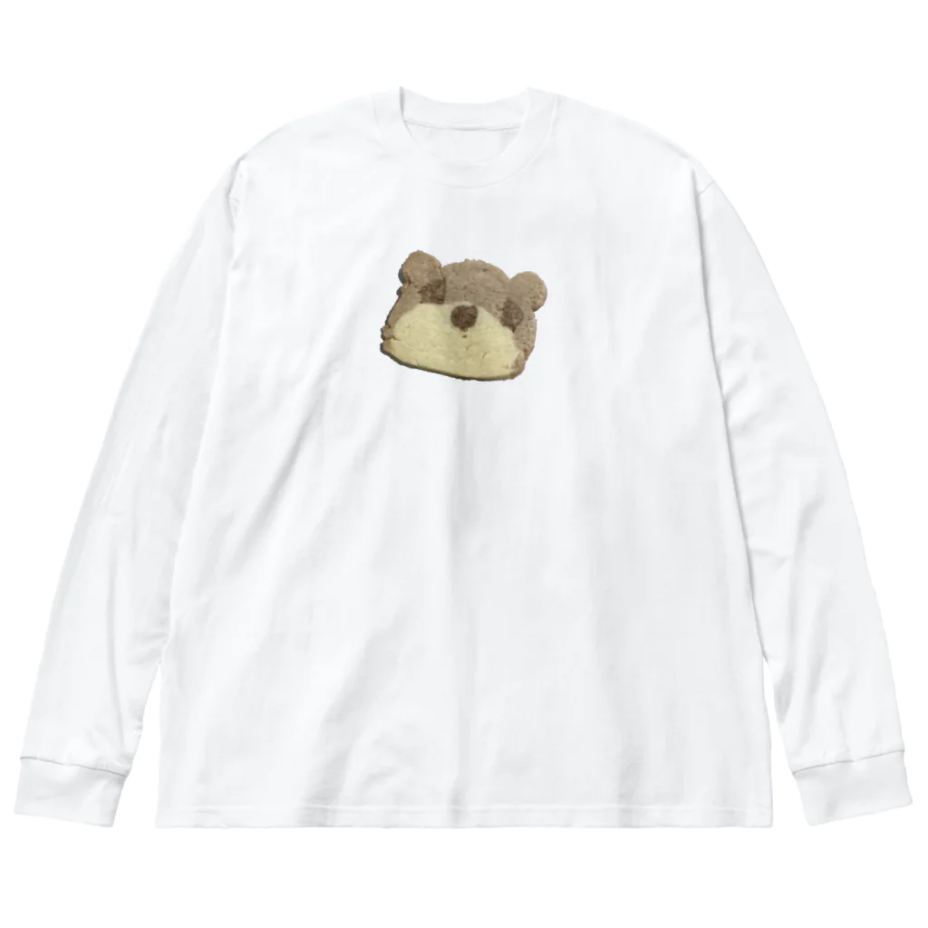 クマバチゴルフ倶楽部のクマさんクッキー ビッグシルエットロングスリーブTシャツ