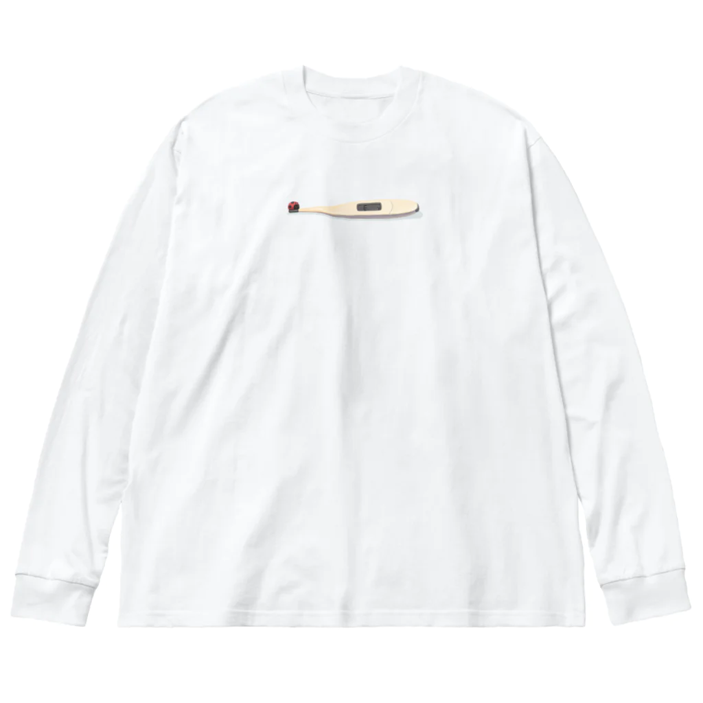 ノザキ-Nozakiのありったけの温もりを与えるてんとう虫 Big Long Sleeve T-Shirt