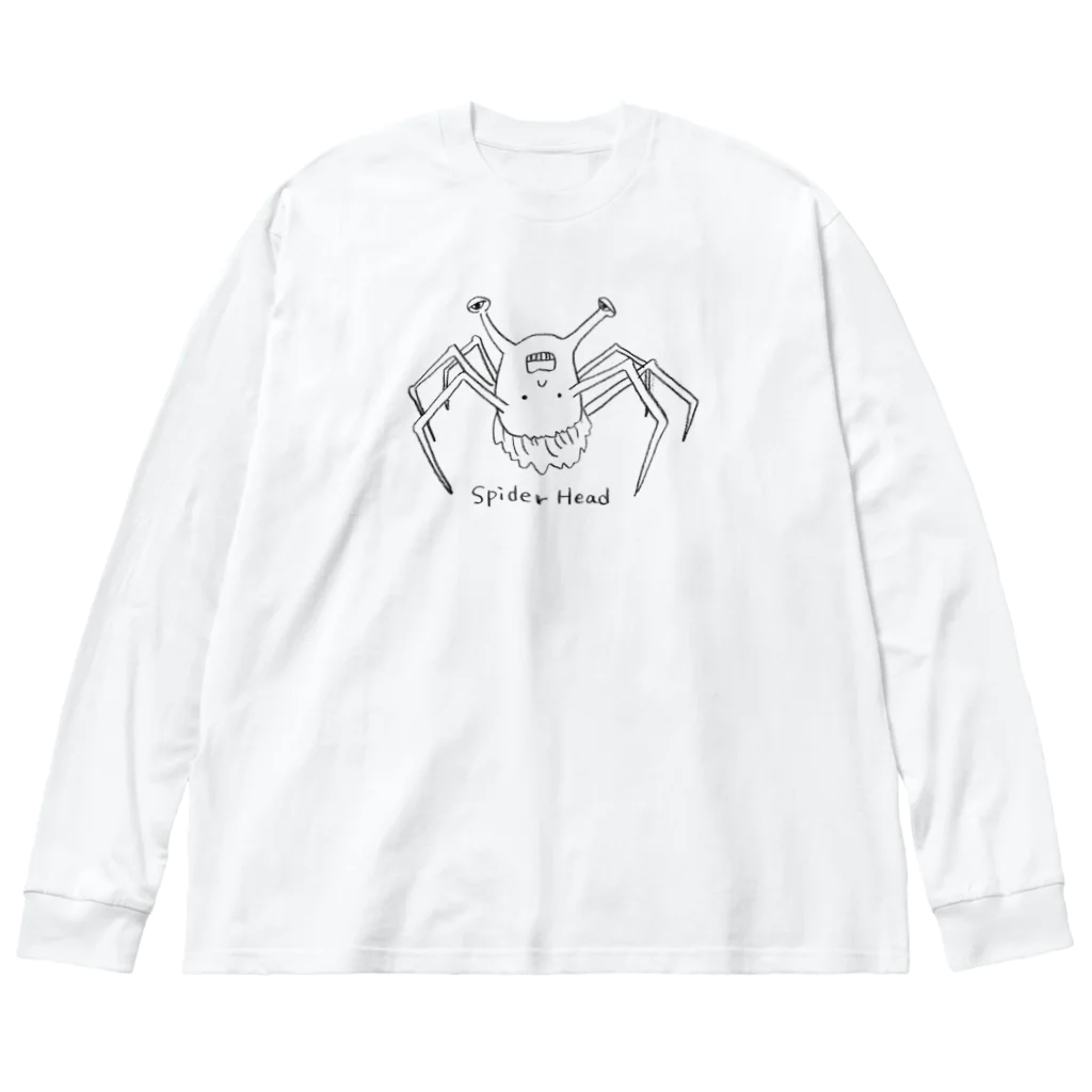 stereovisionのspider head（スパイダーヘッド） Big Long Sleeve T-Shirt