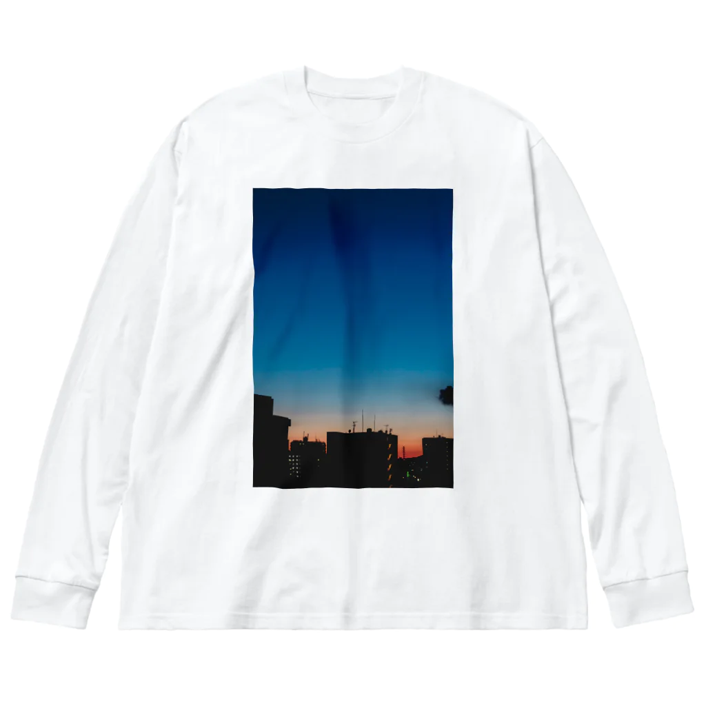 ｻﾝｼｮｸ.の夜のはじまり Big Long Sleeve T-Shirt