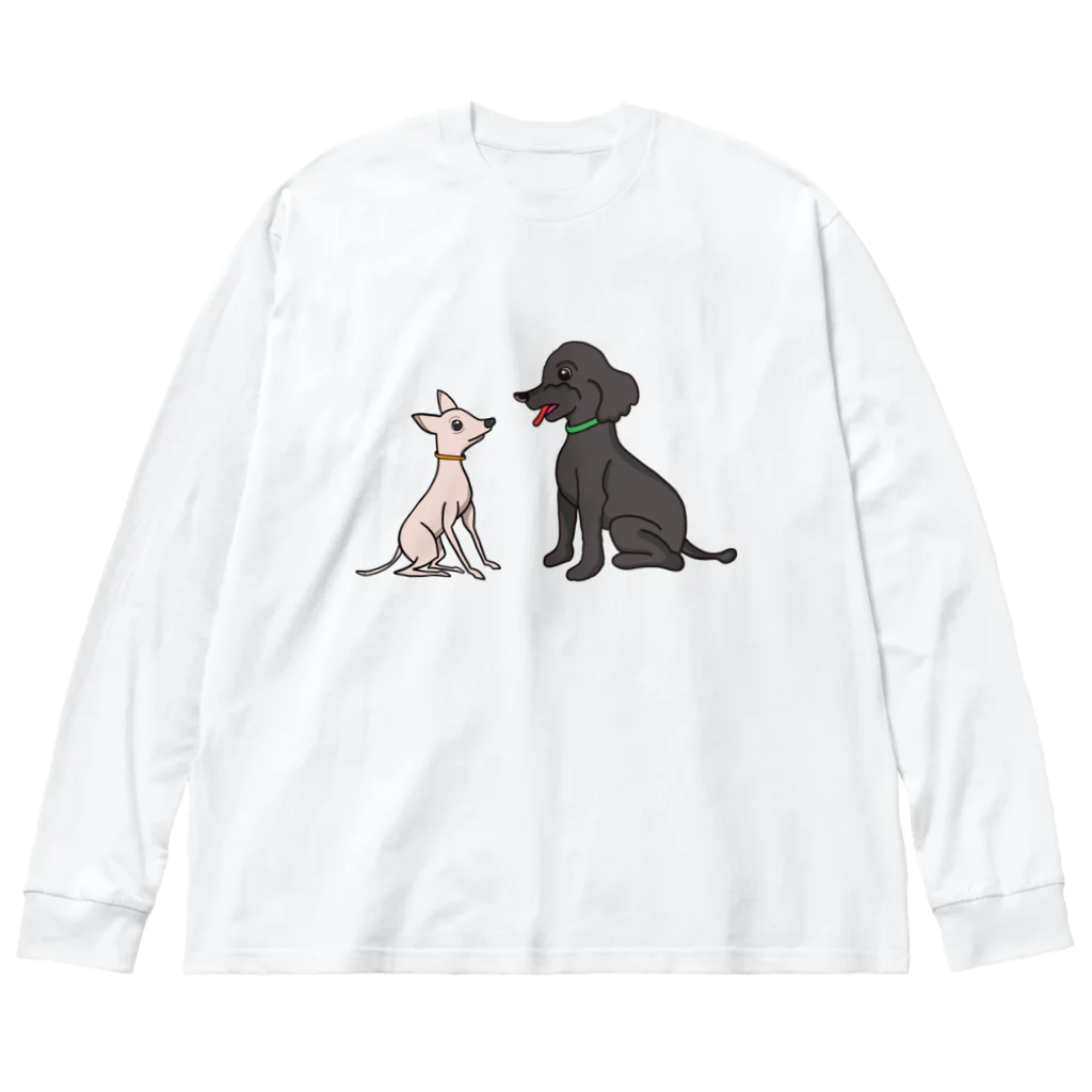 へちまめろんのへちまめろん ビッグシルエットロングスリーブTシャツ