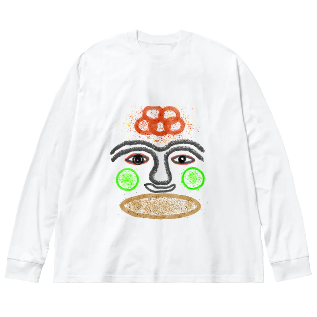 ちえのわのNative GOD ビッグシルエットロングスリーブTシャツ