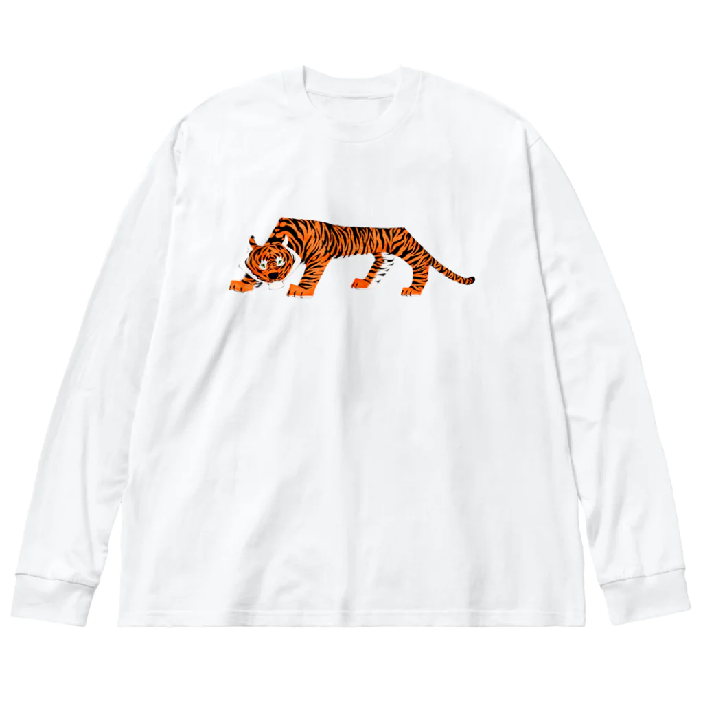 segasworksのTORAちゃん Big Long Sleeve T-Shirt