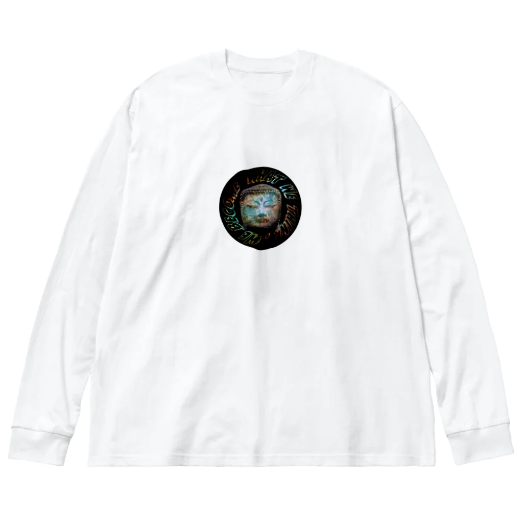 Capsparkの神羅万象 Universe stardust ビッグシルエットロングスリーブTシャツ