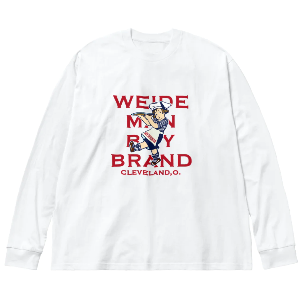 Bunny Robber GRPCのWEIDEMAN BOY BRAND ビッグシルエットロングスリーブTシャツ