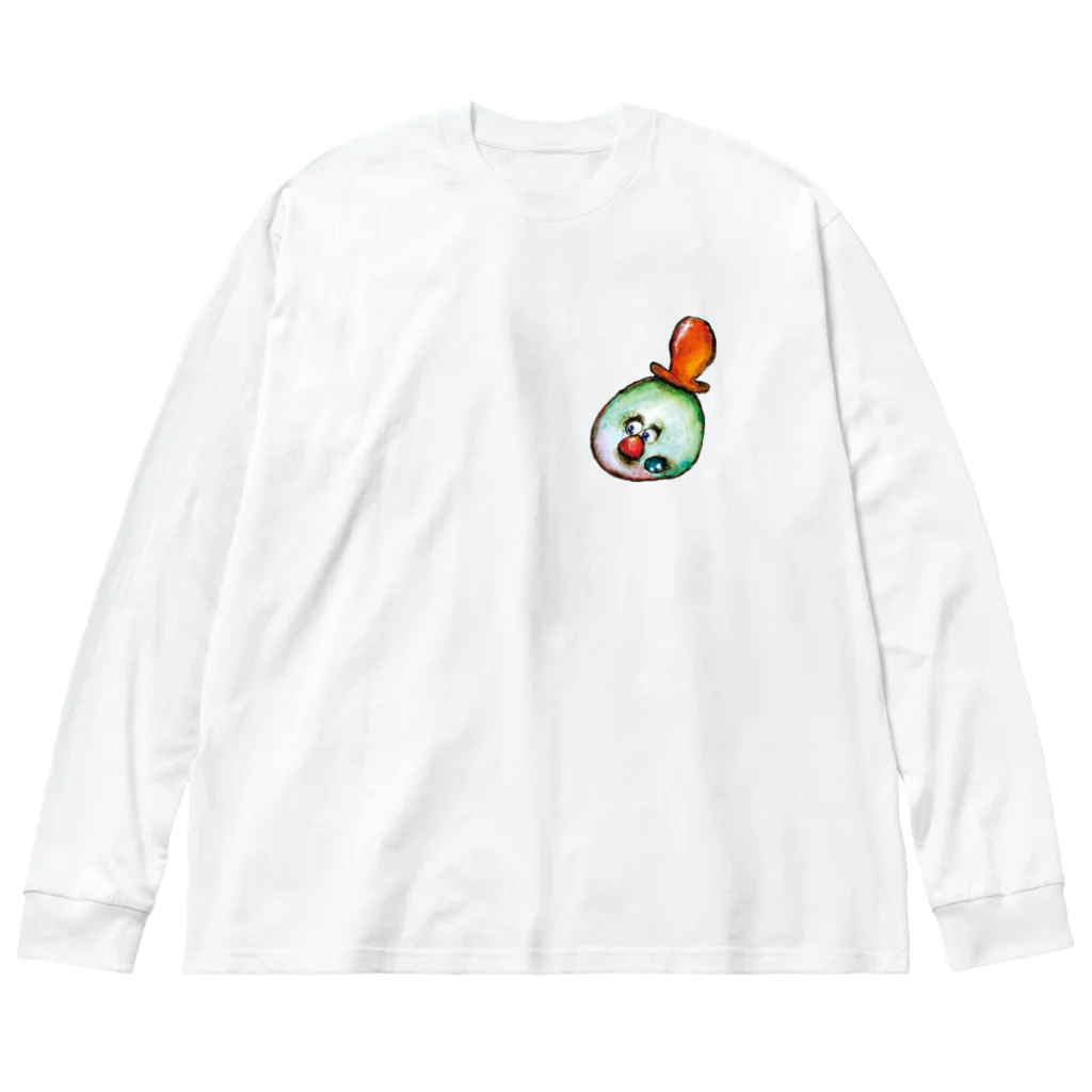 カタオカナオのスポイト帽子の妖精くん Big Long Sleeve T-Shirt