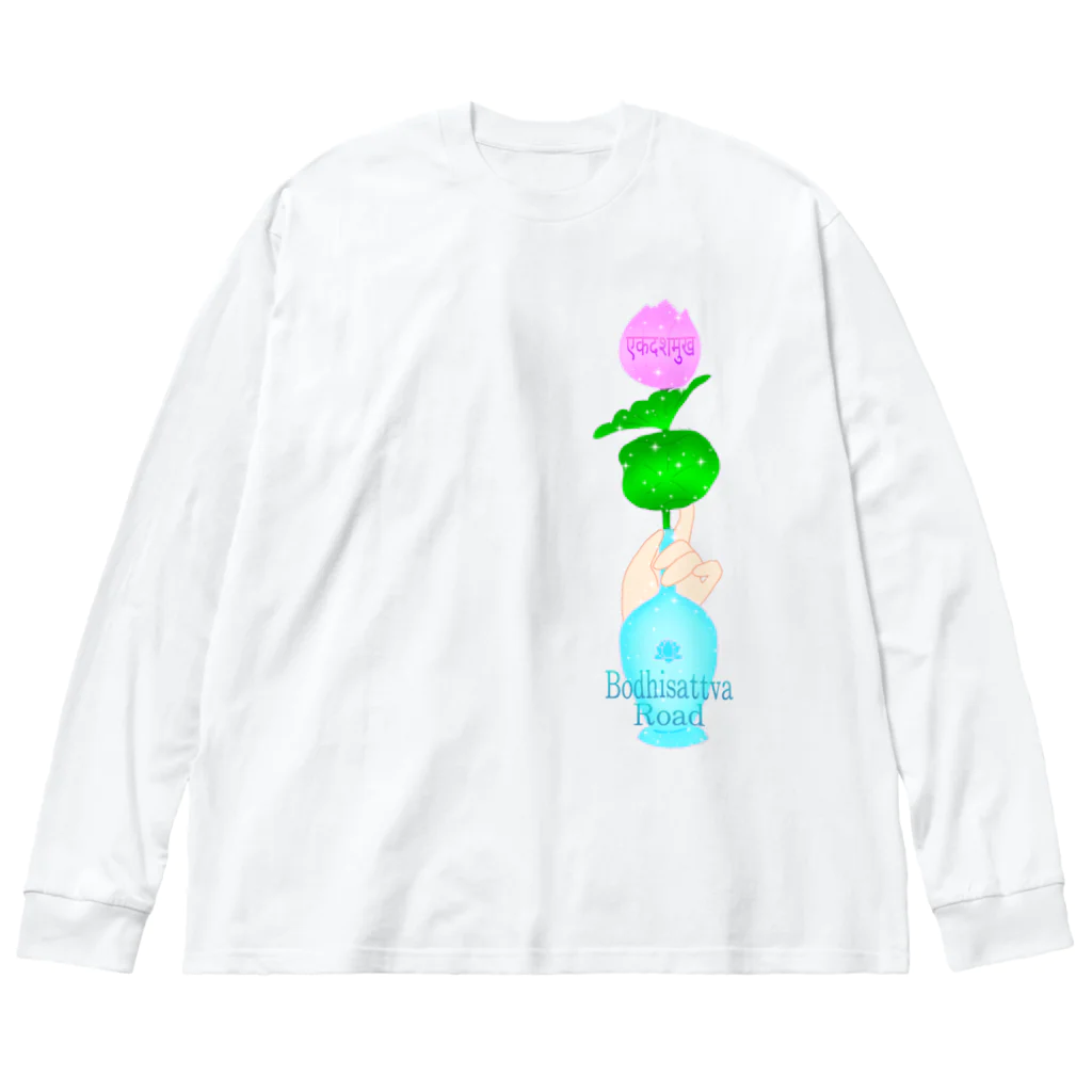 Luna Dream Projectの十一面観音 ～ 菩薩道 ～ Big Long Sleeve T-Shirt