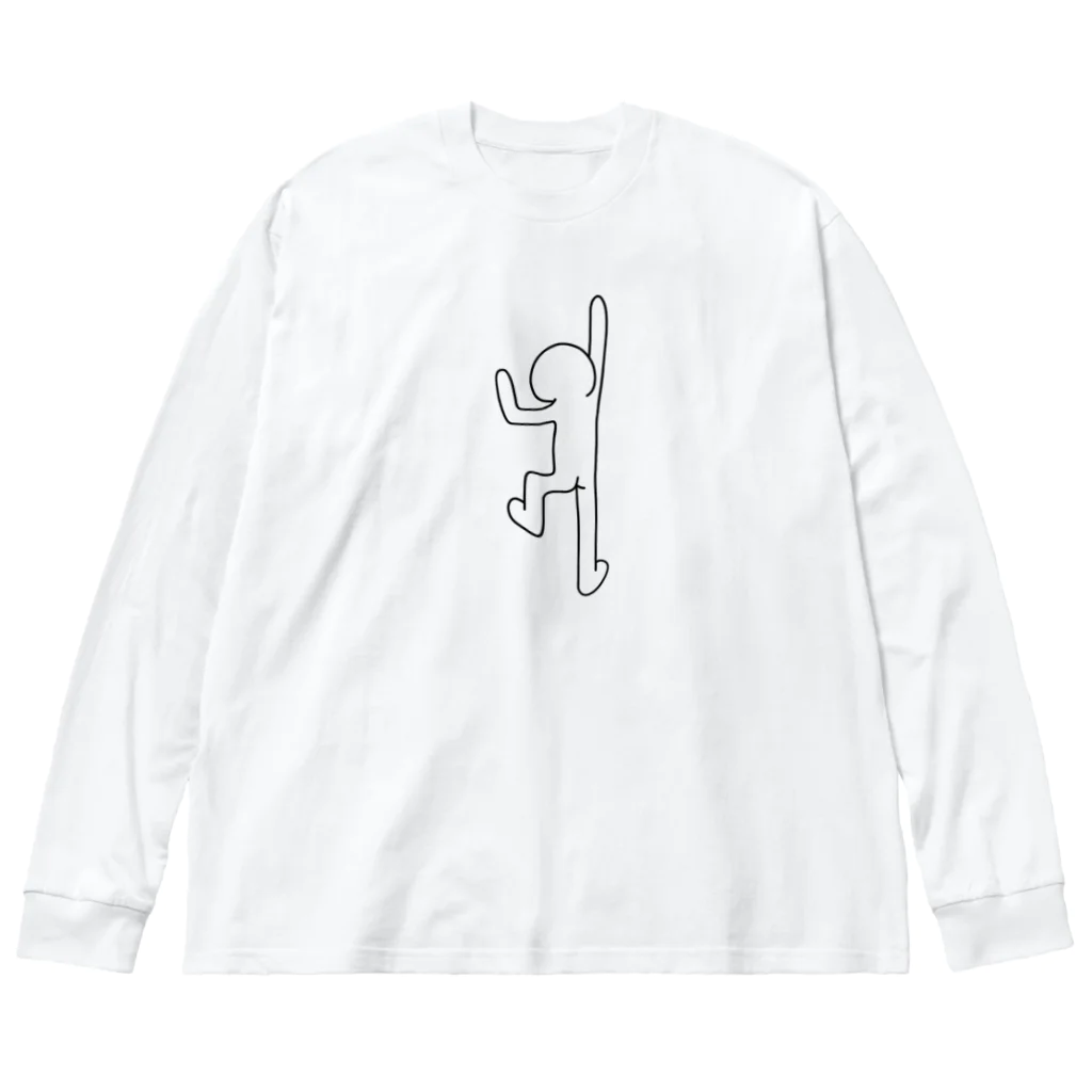ナオ / CandyLip店ののぼるひと Big Long Sleeve T-Shirt