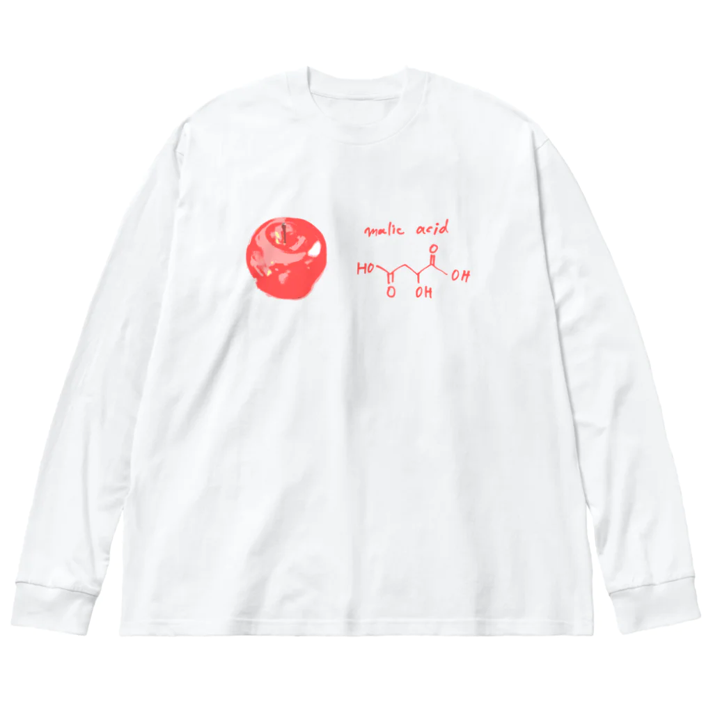 そらまめのリンゴ酸 Big Long Sleeve T-Shirt