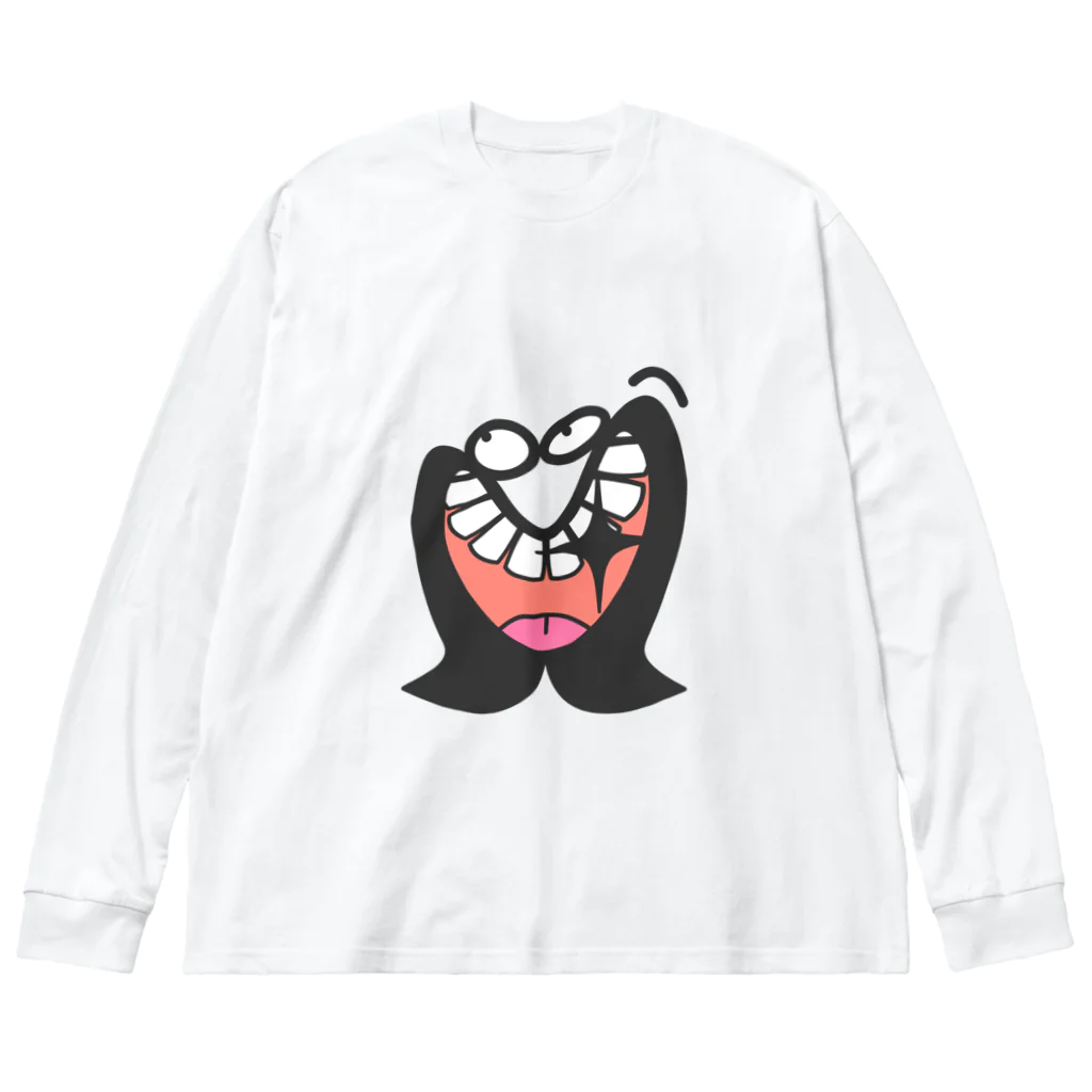 hinadesignのはーくん ビッグシルエットロングスリーブTシャツ