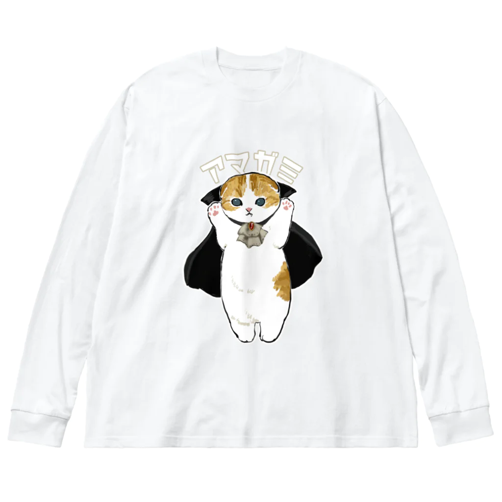 mofusandのドラキュラにゃん ビッグシルエットロングスリーブTシャツ