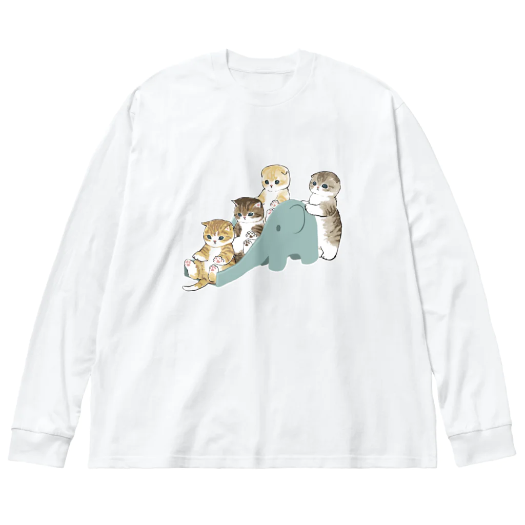 mofusandのもふもふ渋滞 Big Long Sleeve T-Shirt